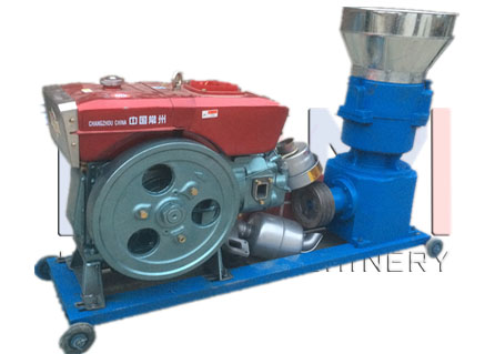 DIESEL ENGINE PELLET MACHINE