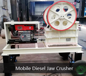 Mobile Diesel Jaw Crusher